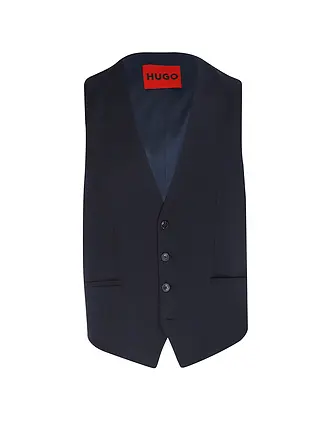 HUGO | Anzugweste VIN253X-MH | dunkelblau